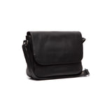 Sac à main besace en cuir Montana Chesterfield Noir