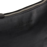 Sac à main en cuir Redding Chesterfield Noir
