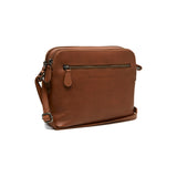 Sac à main avec bandoulière en cuir Nebraska Chesterfield Cognac