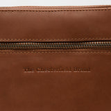 Sac à main avec bandoulière en cuir Nebraska Chesterfield Cognac