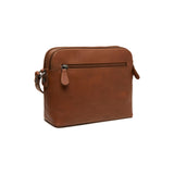 Sac à main avec bandoulière en cuir Nebraska Chesterfield Cognac