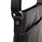 Sac à main en cuir Chesterfield-Navène Noir