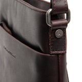 Sac à main en cuir Chesterfield-Navène Marron