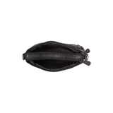 Sac à main en cuir Chesterfield-Irving Noir