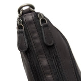 Sac à main en cuir Chesterfield-Irving Noir