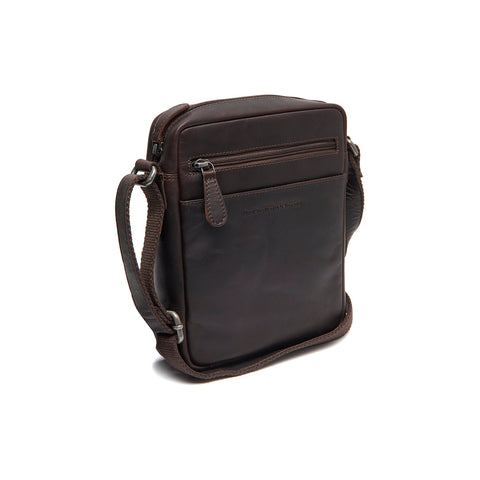 Sacoche en cuir Chesterfield-Laveno Marron