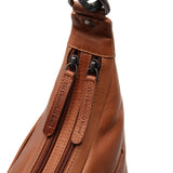 Sac à main en cuir Chesterfield-Olvia Cognac