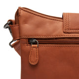 Sac à main en cuir Chesterfield-Calora Cognac