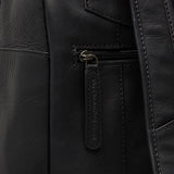 Sac à dos en cuir Chesterfield-Bellary Noir