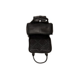 Sac à dos en cuir Chesterfield-Bellary Noir