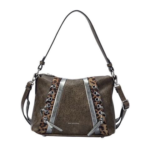 Sac à main bandoulière Mac Alyster Caractère Kaki