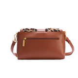 Sac à main bandoulière Mac Alyster Frisson Léopard