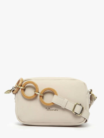 Sac à main bandoulière Héliconia Woomen coloris Beige