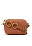 Sac à main bandoulière Héliconia Woomen coloris Marron