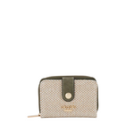 Petit portefeuille Paisley Lollipops kaki