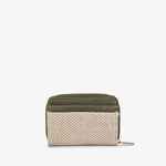Petit portefeuille Paisley Lollipops kaki