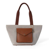Sac à main shopping Miss Bohème Cognac