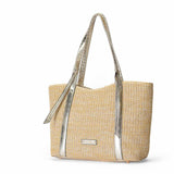 Sac shopping en paille Saint Malo Champagne