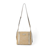 Sac à main à bandoulière en paille Saint Malo Champagne