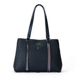 Sac à main shopping Contraste Noir