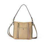 Sac besace Contraste Sable