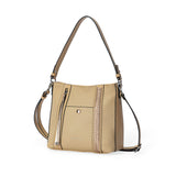 Sac besace Contraste Sable