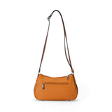 Sac à main trotteur Contraste Cognac