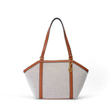 Sac à main shopping Regard Cognac