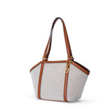 Sac à main shopping Regard Cognac