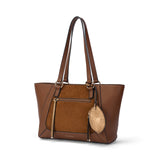 Sac shopping Crystale Marron Mac Alyster