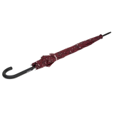 Parapluie canne X-TRA solide Isotoner Bandana Bordeaux
