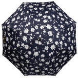 Parapluie Canne X-TRA Sec Isotoner Fleur Marine