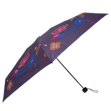 Parapluie Isotoner ultra slim Frise Fleur Bleue