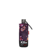 Parapluie Alpha X-TRA Solide Isotoner Fleurs aubergine