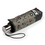 Parapluie Alpha X-TRA Solide Isotoner Léopard Kaki
