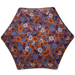 Parapluie X-TRA Solide Alpha Isotoner Fleurs Seventies