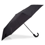 Parapluie pliant X-TRA Solide Crook Isotoner Cravate Trait 09407