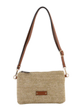 Small Philippa straw handbag