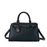 Sac à main Arty effet daim Noir Mac Alyster