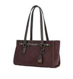 Sac shopping Arty Daim Marron Mac Alyster