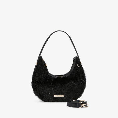 Petit sac hobo noir Lollipops-Rakita