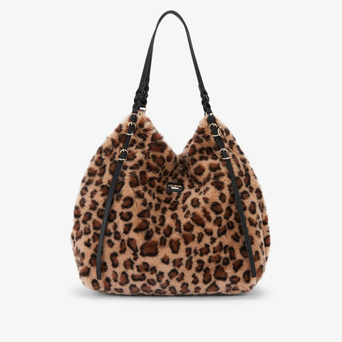 Sac shopper XL Lollipops-Ringo imprimé léopard