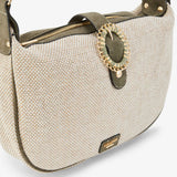 Sac à main porté épaule Paisley Lollipops kaki