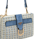 Sac à main multipoches Shai Lollipops Bleu