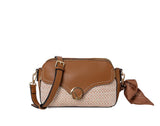 Sac à main multipockets Sade Lollipops Camel