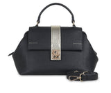 Sac à main porté épaule Soyan Lollipops Noir