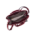 Sac à main Mac Alyster Partition Bordeaux