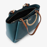 Sac à main Ronnie Lollipops coloris bleu canard