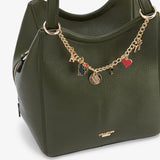 Sac à main porté épaule Lollipops-Roselaine Kaki