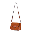 Sac à main en cuir Lanora Cognac Mac Alyster